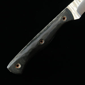 Faca coyote -A Prometheus Thor HS Blade, cabo micarta verde/preto, (82mm)
