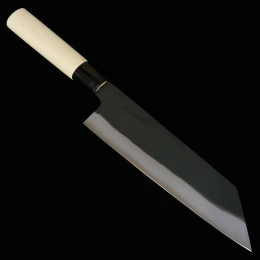Bunka HIDARI YORIMITSU aço SK forjado negro cabo de magnólia (200mm)