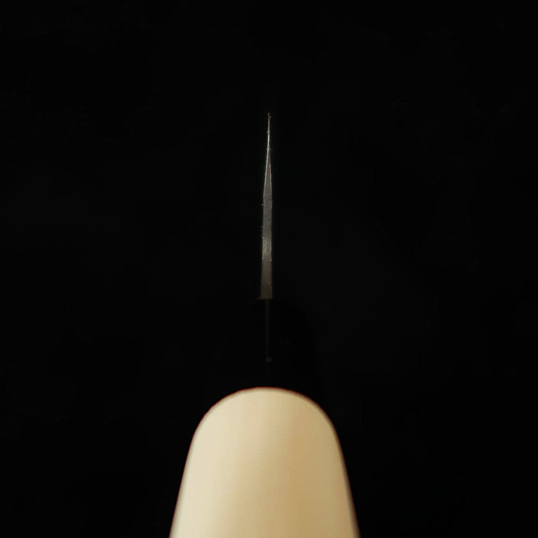 Bunka HIDARI YORIMITSU aço SK forjado negro cabo de magnólia (200mm)