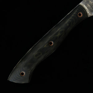 Prometheus Thor PROMETHEUS Thor hoja HS, mango de micarta verde/negro, Coyote -B (82 mm)