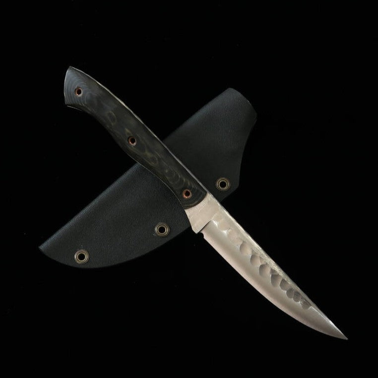 Prometheus Thor PROMETHEUS Thor hoja HS, mango de micarta verde/negro, Coyote -B (82 mm)