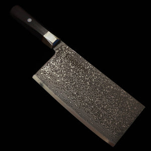 [New Standard] ZANMAI MCUSTA Custom-Made Chinese Clever, Damascus (180mm)