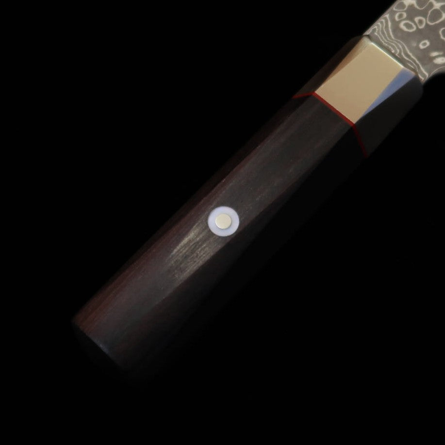 [Novo Clássico] Zanmai MCUSTA ZANMAI Especial Encomenda Faca Chinesa Damasco (180mm)