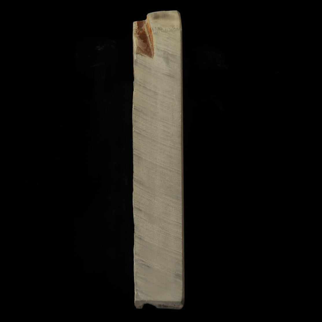 Pedra natural de amolar Yaginoshima awasedo Asagi tipo 30, 71×208×33 mm