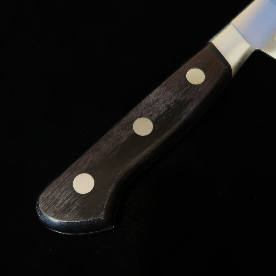 Misono MISONO UX10 Faca de desossa formato salmão, cabo de madeira laminada preta (240/270mm)