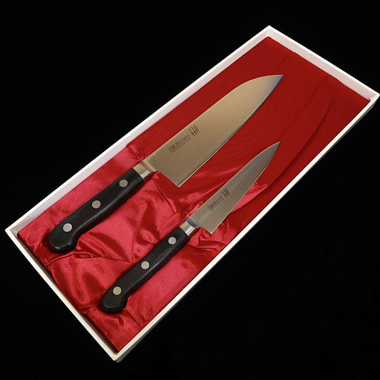 MISONO Set Santoku & Petty 440 2A