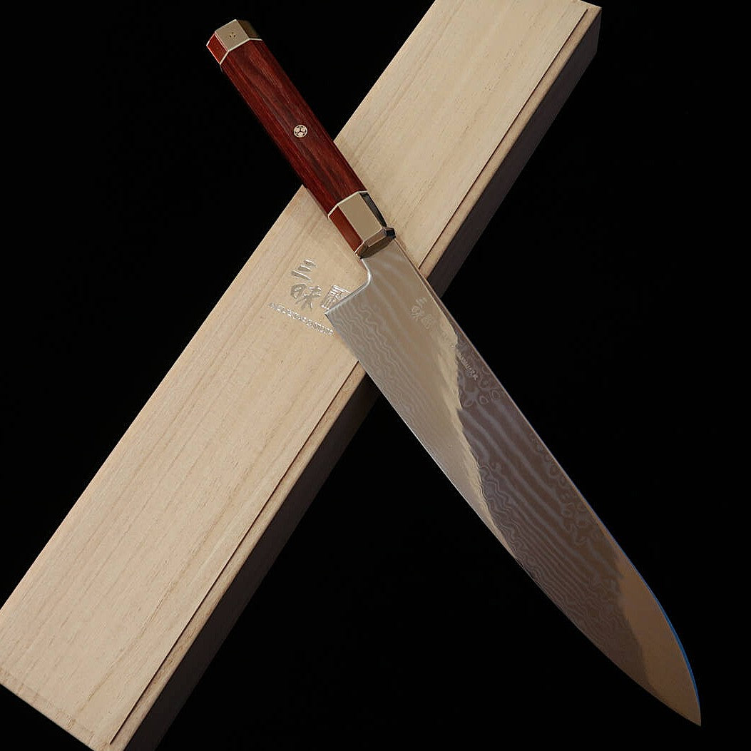 Gyuto【Nuevo estándar】MCUSTA ZANMAI Ultimate Aranami (180-240mm)