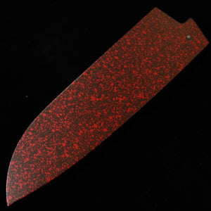 ZANMAI funda para pequeño santoku, roja (150 mm)