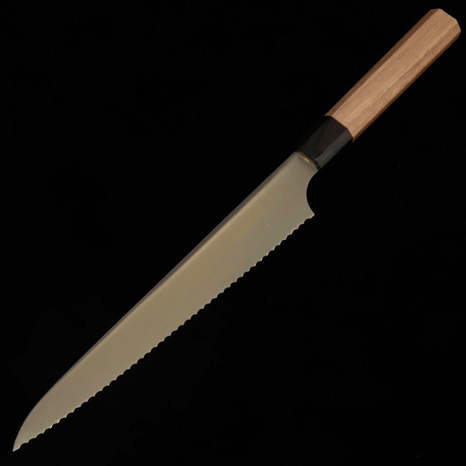 Bread Knife KAGEKIYO Stainless Steel Walnut Octagonal Handle (240mm)