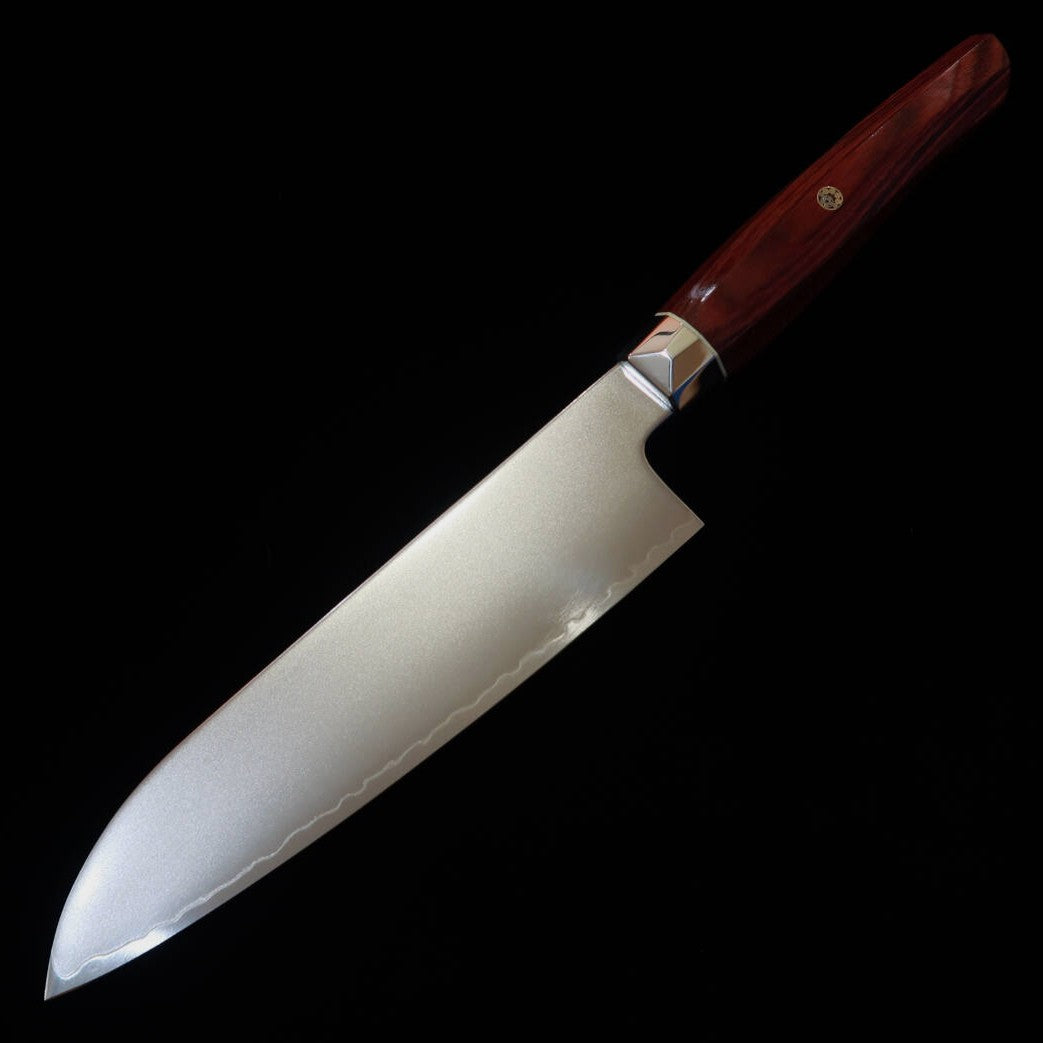 【Novo Clássico】MCUSTA ZANMAI Revolution 3 Vermelho Santoku (180mm)
