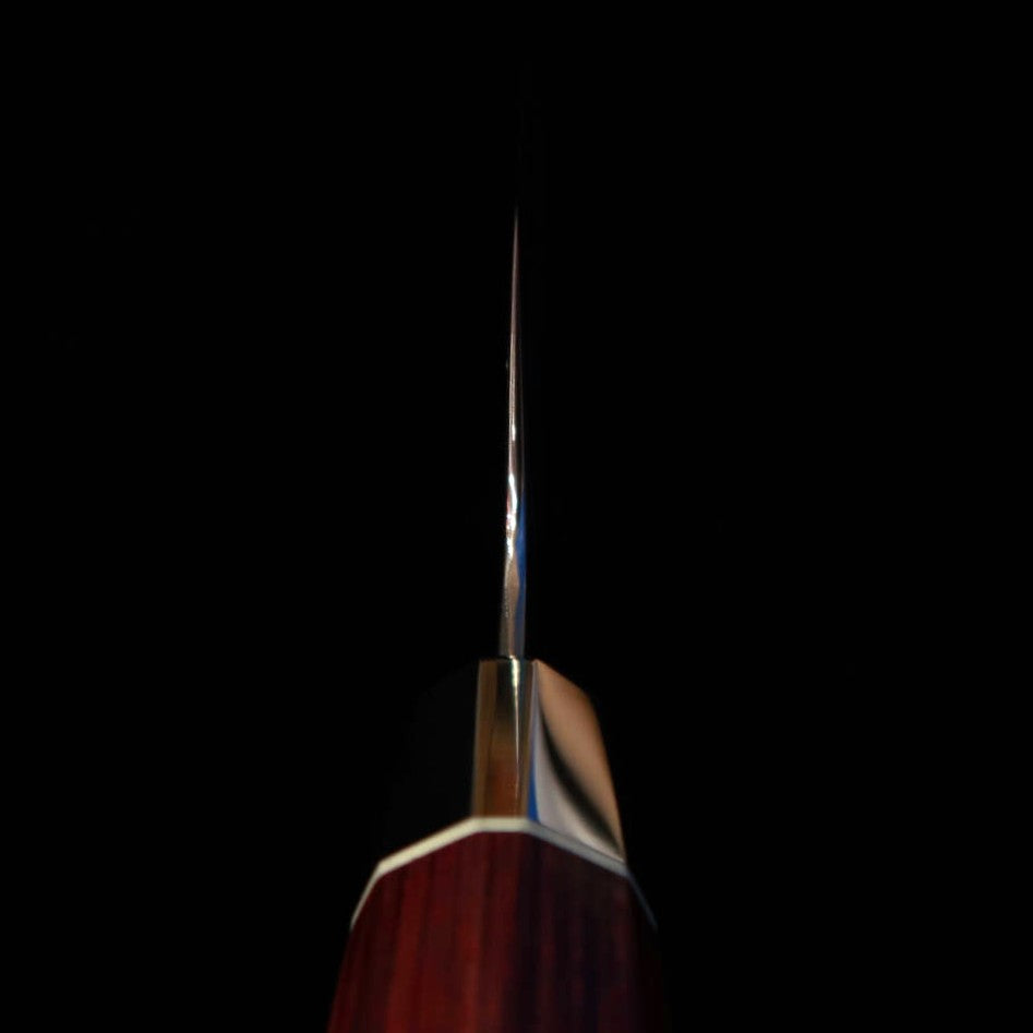 【Novo Clássico】MCUSTA ZANMAI Revolution 3 Vermelho Santoku (180mm)