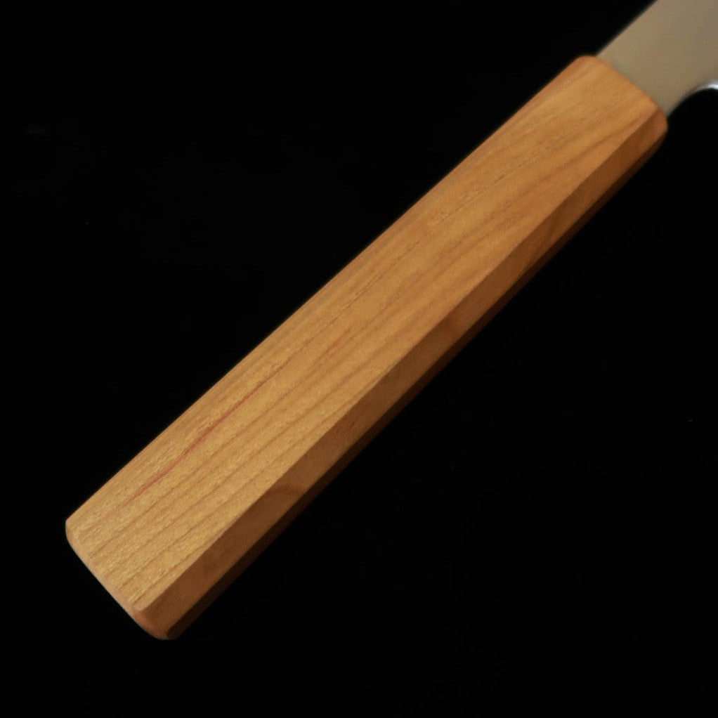 Kagekiyo KAGEKIYO Gokujō Hakushi Nº2 Cabo octogonal de cerejeira Wa-Santoku (180 mm)