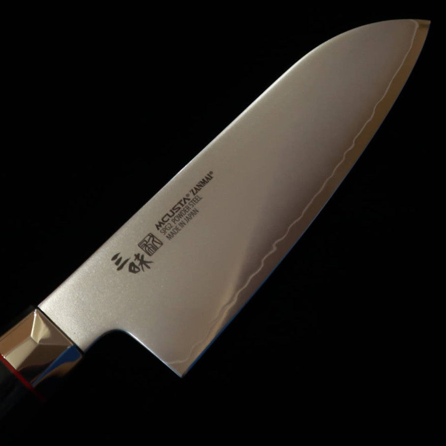 [Novo Clássico] MCUSTA ZANMAI Revolution 3 Preto Santoku Pequena (150mm)