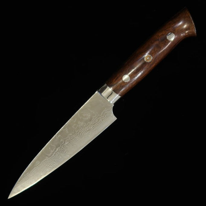 Takeshi Saji SAJI TAKESHI R2 Acabamento Diamante Petty Cabo em Ironwood (135mm/150mm)