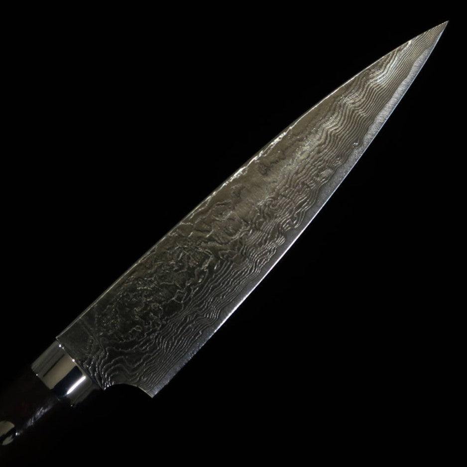Takeshi Saji SAJI TAKESHI R2 Acabamento Diamante Petty Cabo em Ironwood (135mm/150mm)