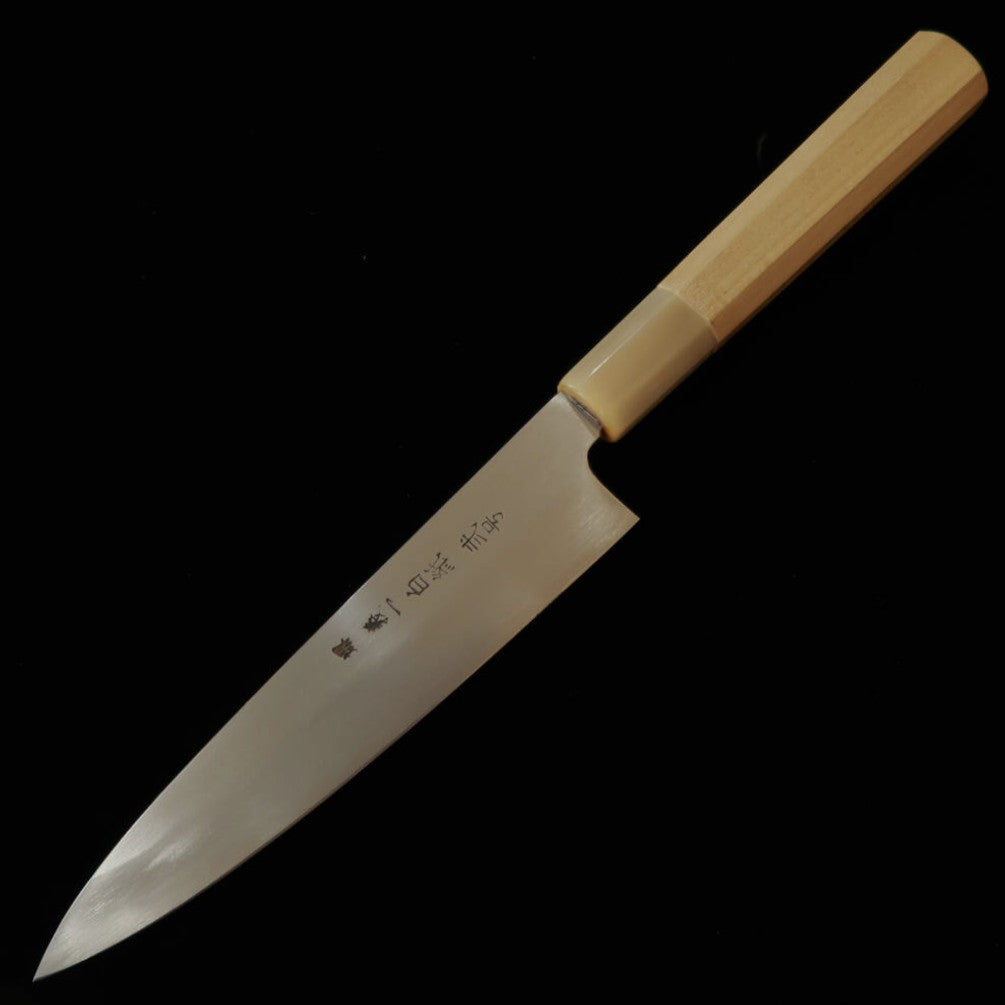 三浦 頂 MIURA Itadaki ペティ 白紙二号 水牛朴八角柄 （150mm）
