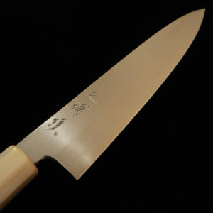 三浦頂MIURA Itadaki 田中義一 ペティ 白紙二号 水牛朴八角柄 （150mm）