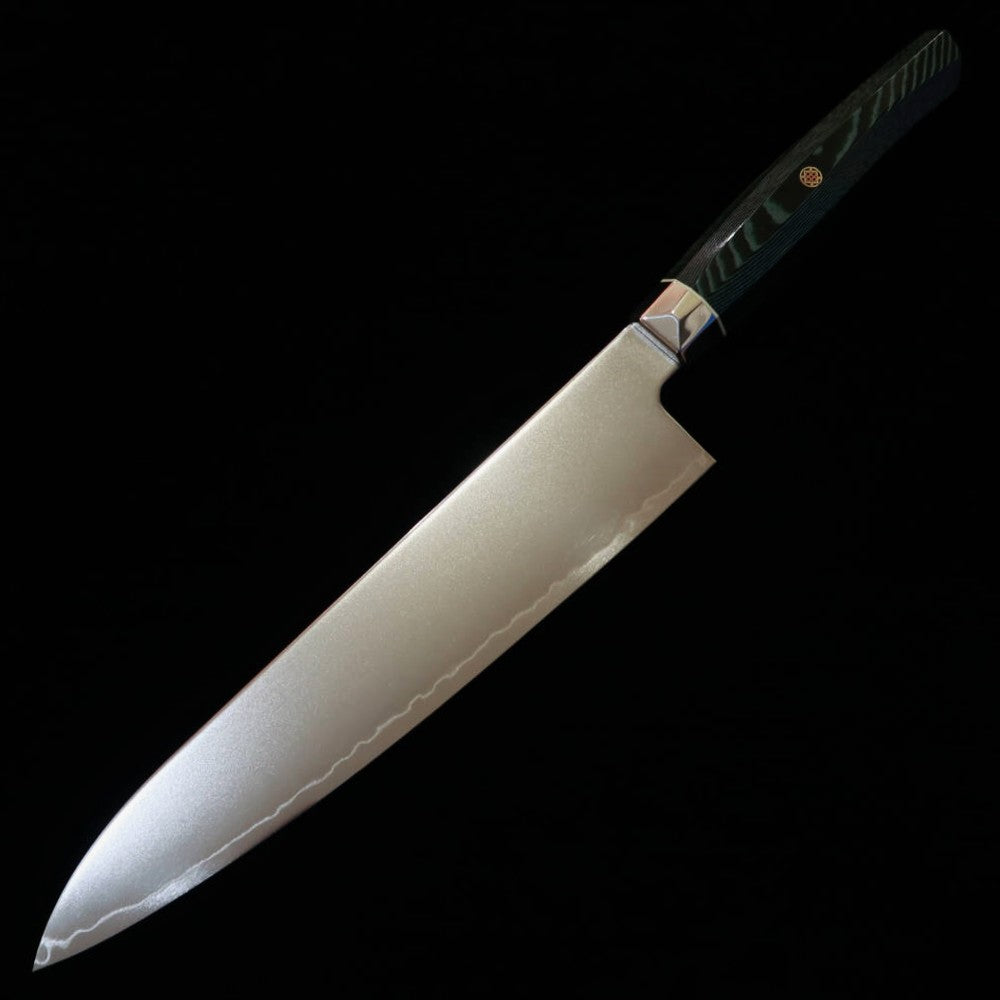 [Nova linha] Mcusta Zanmai Revolution 3 Verde Gyuto (210mm)