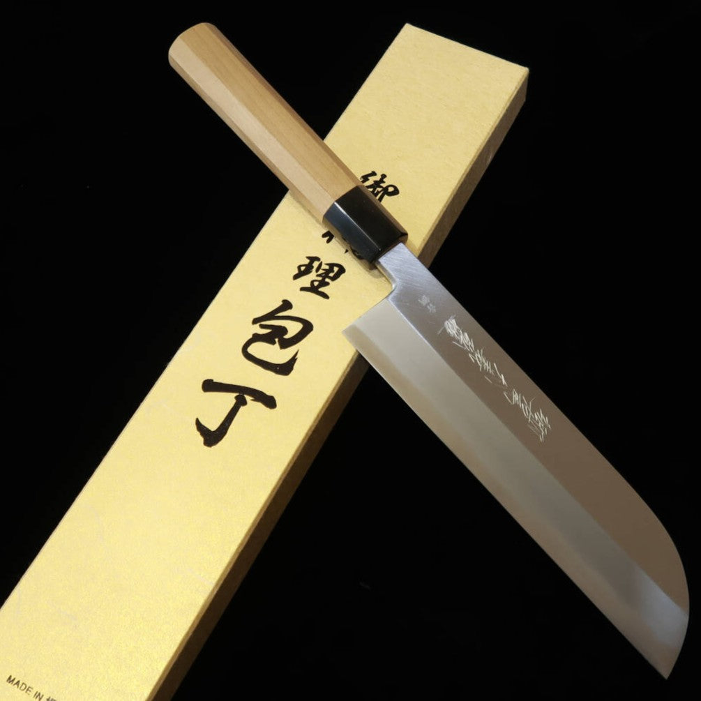 Gō Umanosuke Yoshihiro YOSHIHIRO Aokasumi, kamagata usuba Aogami #2, mango de magnolia octogonal (210 mm)