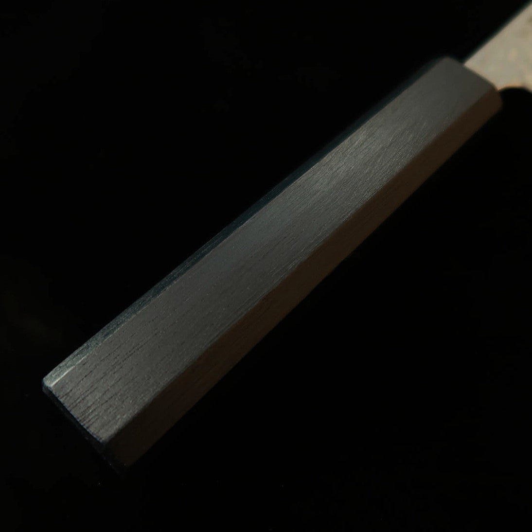 Miura MIURA Petty Gingami nº3 Damasco Gesshaku mango octogonal índigo (135 mm)