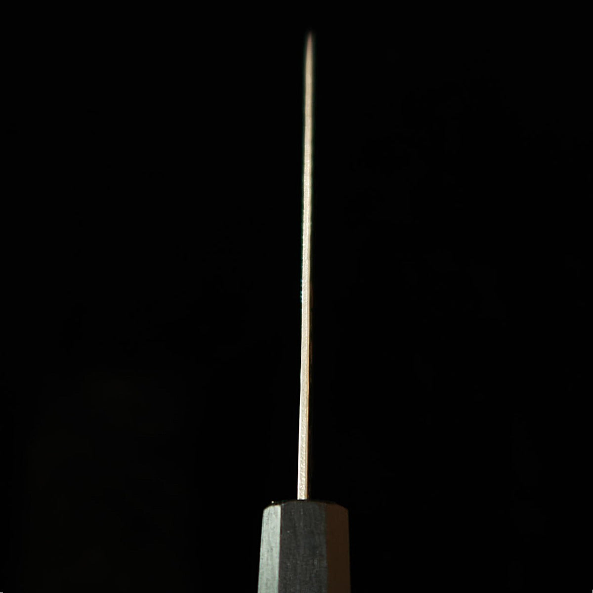 Miura MIURA Petty Gingami nº3 Damasco Gesshaku mango octogonal índigo (135 mm)