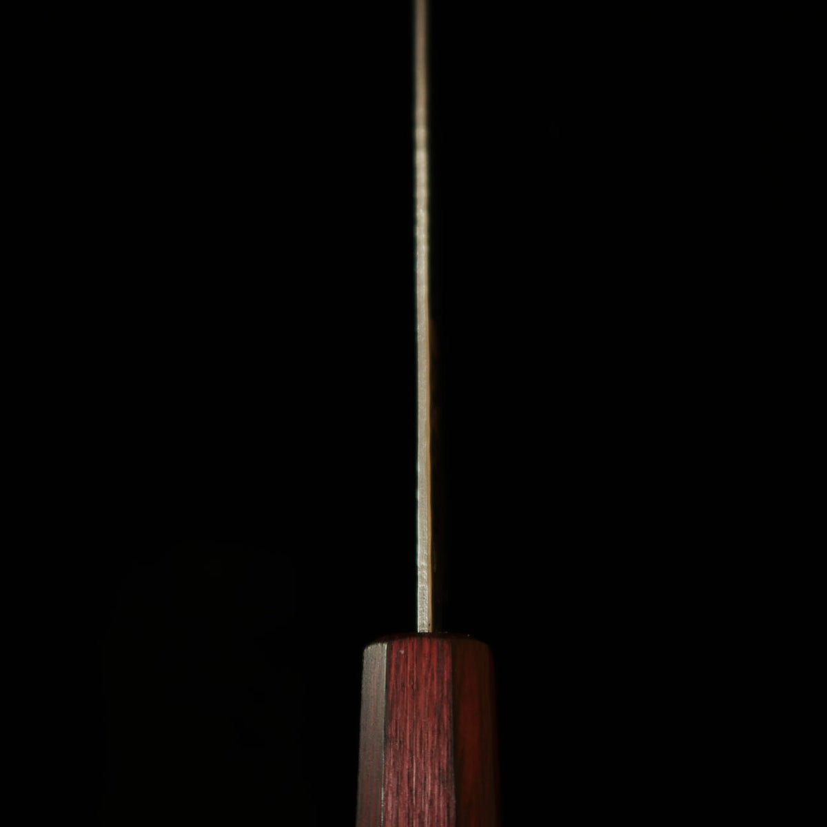 Miura MIURA Petty acero Gingami nº3, damasco tsukishiro, mango octogonal morado (135 mm)