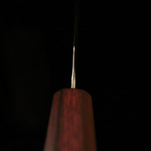 Miura MIURA Petty acero Gingami nº3, damasco tsukishiro, mango octogonal morado (135 mm)