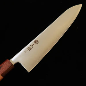 Miura gyuto, Aogami Super, pulido, mango octogonal de olmo japonés (keyaki) (240 mm)