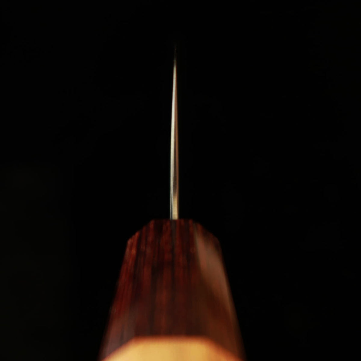 Miura gyuto, Aogami Super, pulido, mango octogonal de olmo japonés (keyaki) (240 mm)
