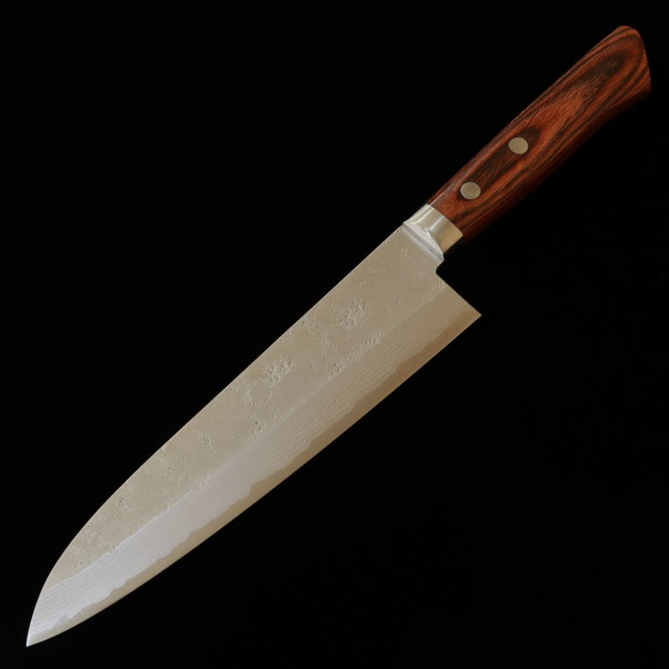 MIURA Sekka gyuto VG10, Nashiji Damasco, mango de caoba (180 mm)