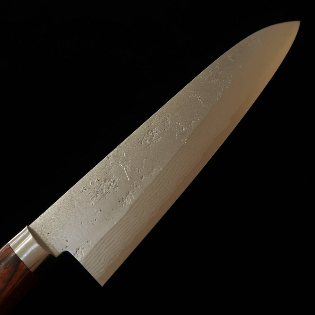 MIURA Sekka gyuto VG10, Nashiji Damasco, mango de caoba (180 mm)