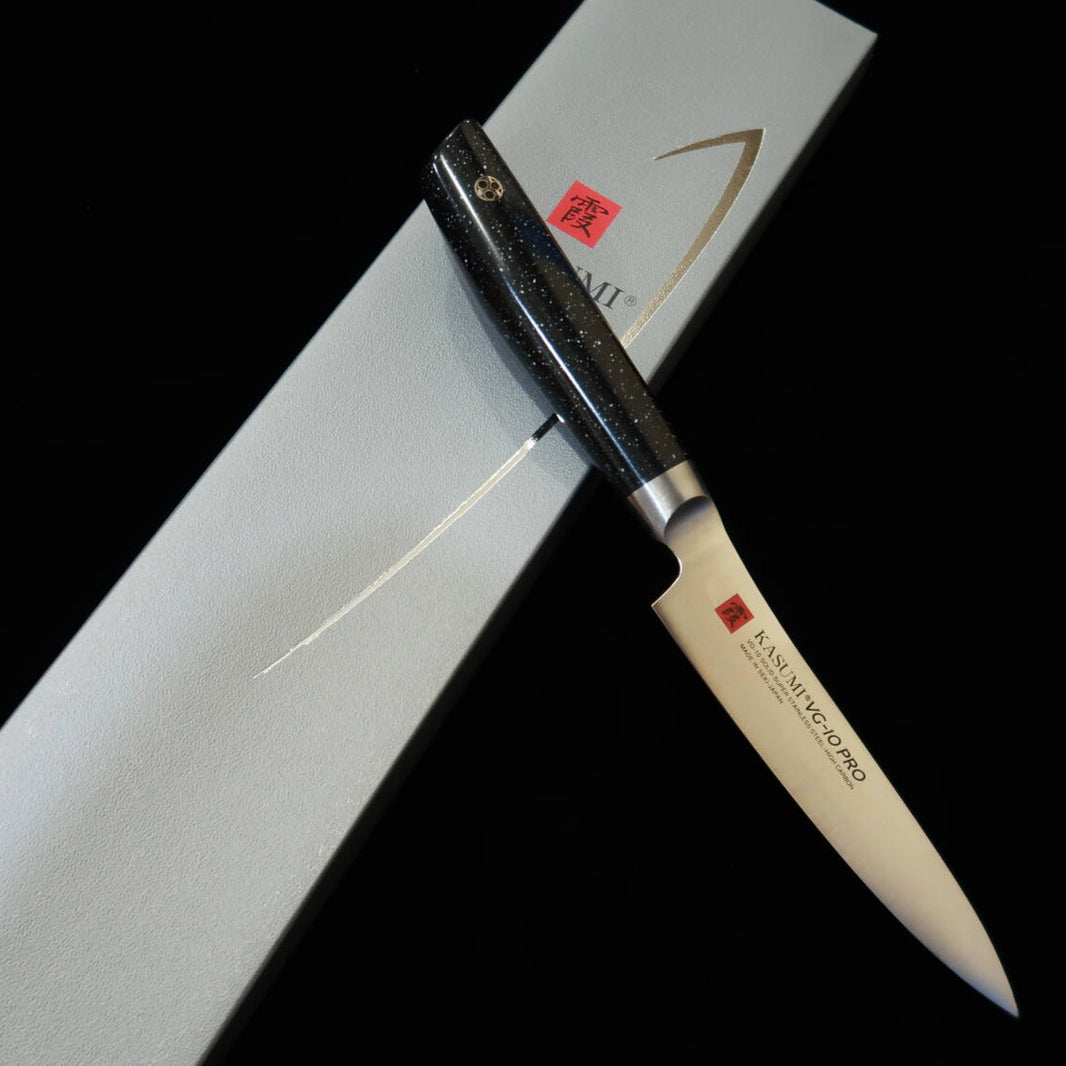 Sumikama Kasumi VG-10 PRO Utility Knife with Artificial Marble Handle No. 52012 (120mm)