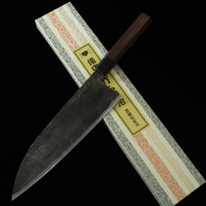 Takeda Hamono TAKEDA Forja manual Bitchū Gyuto (mediano) acero Hitachi Aogami Super (240 mm)