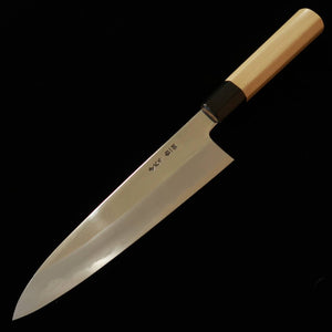 Miura Hai MIURA Obidama Gyuto Shirogami nº1 acabado espejo mango octogonal de magnolia (210/240 mm)