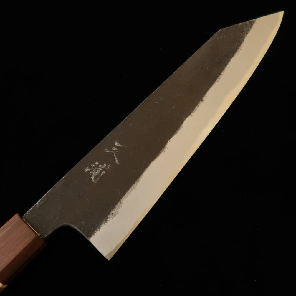 Miura MIURA Genbu Gyuto tipo espada, Shirogami nº2, acabado negro, mango octogonal SGW (210 mm)