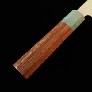 MIURA Miura Fubuki nakiri SG2, acabado martillado, mango de tetsuboku/kaisei (165 mm)