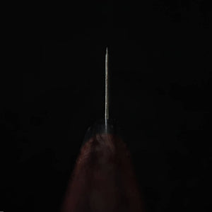 TAKEDA Cutelaria Bitchu Forjado à mão Sasanoha (extra grande) Aço Hitachi Aogami Super (270mm)