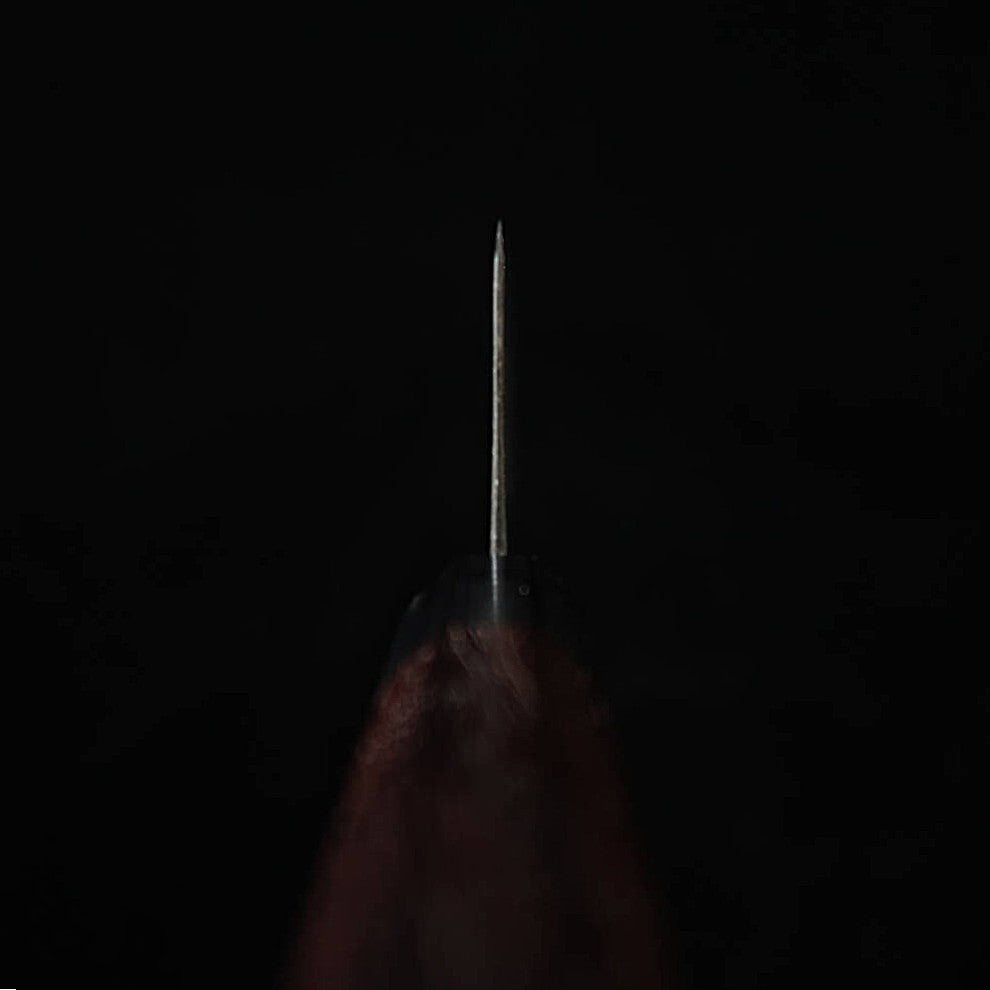 TAKEDA Facas - Forja artesanal de Bitchū - Faca Sasano (Shaku) - Aço Hitachi Aogami Super (300mm)