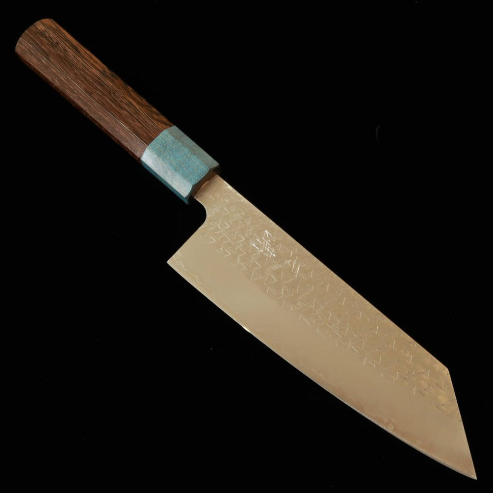 三浦MIURA 吹雪 剣型文化 SG2 鎚目 鉄刀木/海青柄（170mm）