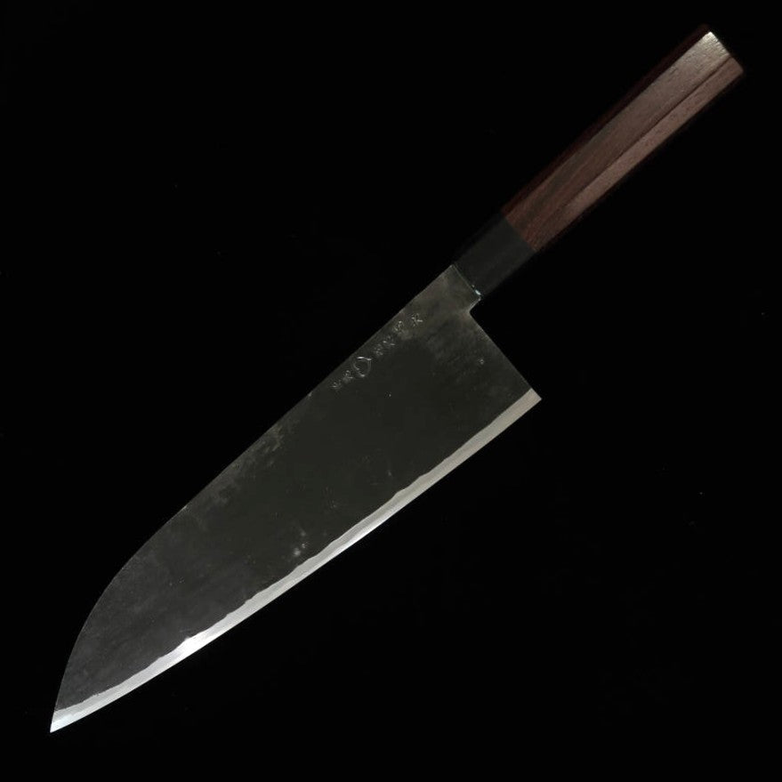 Couteau de chef TAKEDA, forgeron de Bitchū, lame forgée à la main, acier Hitachi Aogami Super (270 mm)