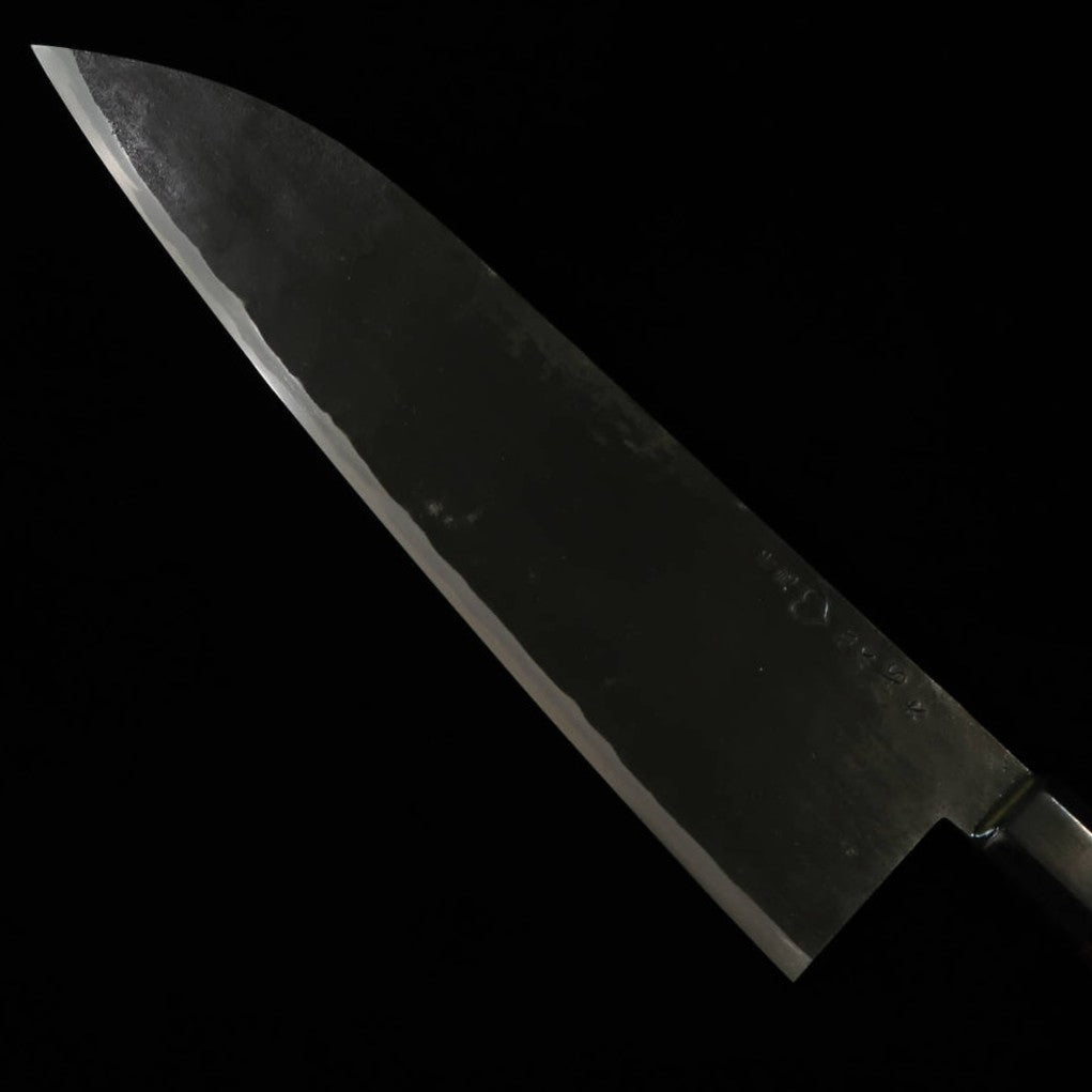 Couteau de chef TAKEDA, forgeron de Bitchū, lame forgée à la main, acier Hitachi Aogami Super (270 mm)