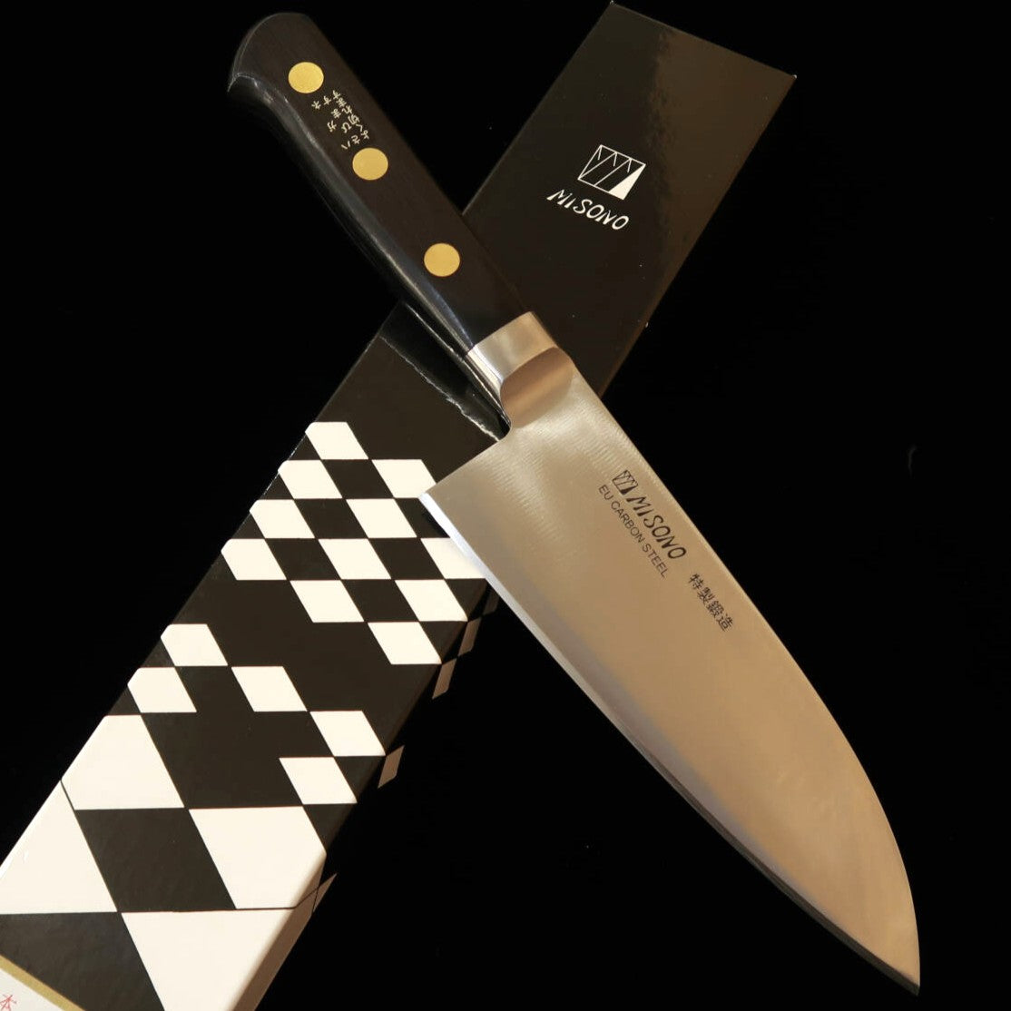 Misono MISONO EU acero al carbono Deba occidental (165 mm)