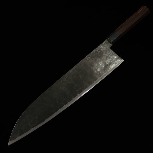 Takeda Hamono, forja manual Bitchu, Gyuto (extra grande), acero Hitachi Aogami Super (300 mm)