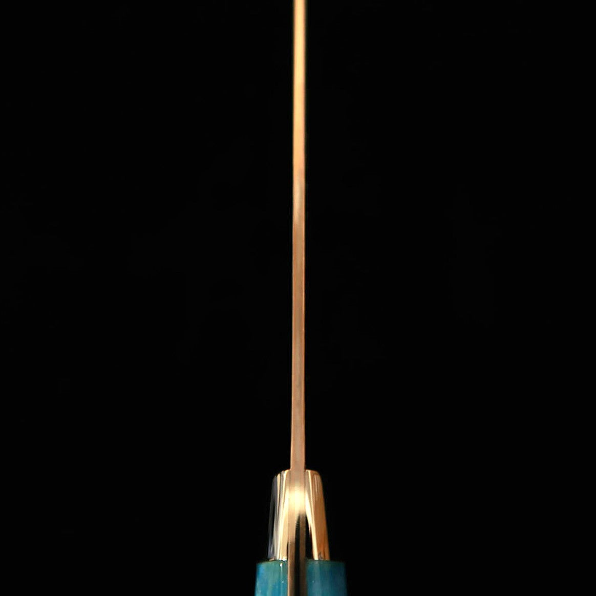 SAJI TAKESHI gyuto VG10 damasco de colores, mango acrílico azul (210/240 mm)