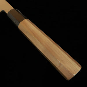 Suisin SUISIN yanagiba Aogami nº2, hon-kasumi, mango octogonal de magnolia, para zurdos, con funda de magnolia (240-300 mm)