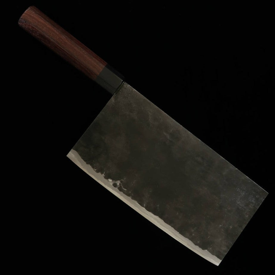 Takeda Cutelaria - Cutelo chinês grande forjado à mão Bitchu, aço Hitachi Aogami Super (220~240mm)