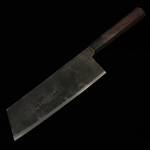 Takeda Hamono TAKEDA Forjado à Mão Bitchu Kiritsuke (Pequeno) Aço Hitachi Blue Super (210mm)