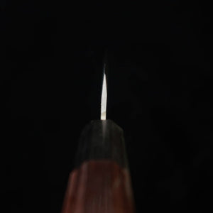 Miura Ginsan Double-Edged Utility Knife with Rosewood Octagonal Handle (120mm)