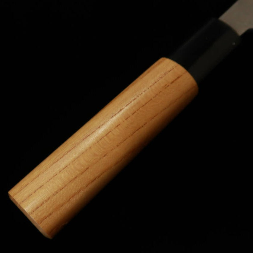 Miura Small Deba Knife, Ginsan, Keyaki Handle (105mm)