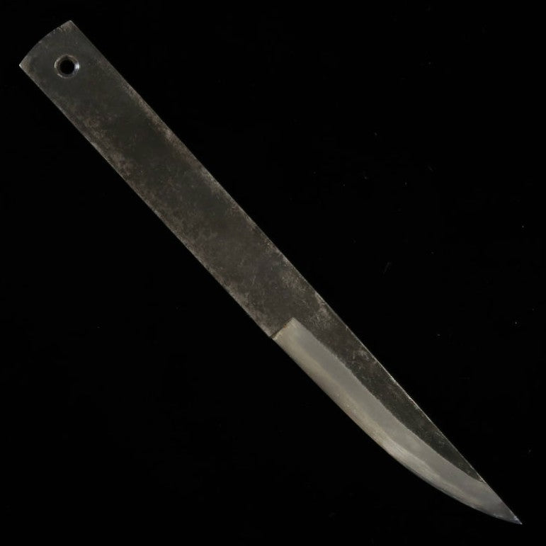 TAKEDA Cutelaria Bitchu Forjada à Mão Aço Hitachi Aogami Super Faca Pequena (80mm)